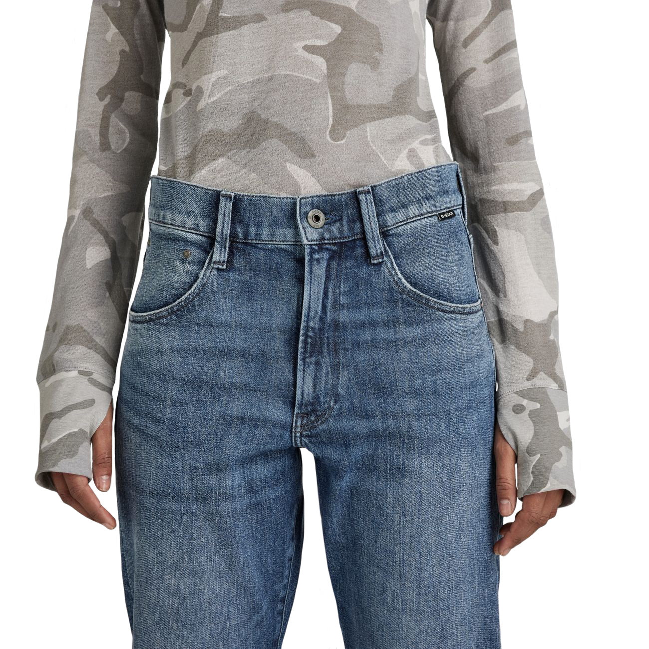 G-STAR RAW DENIM VIRJINYA SLIM Faded Santorini Damen Jeans